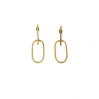 Ohrstecker Pure oval