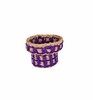 Pflanzenkorb blauviolett