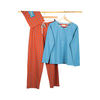 Pyjama für Damen,  Carlota graublau,  Gr. L