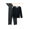 Pyjama für Damen,  Dorotea schwarz,  Gr. XL