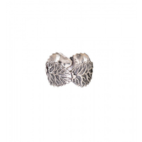 Ring Blatt,  Größe 17