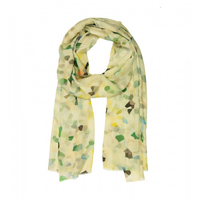 Schal Mosaik,  lime