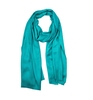 Schal Viskose türkis