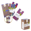 Schokolade Geschenk Set 5x80g + Bio Tee Rooibos Rose