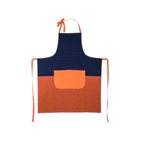 Schürze blau / orange