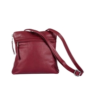 Schultertasche Pavana weinrot