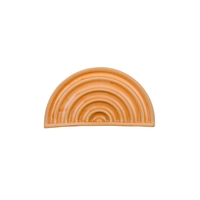 Seifenschale orange,  Steinzeug