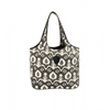 Shopper Ikat schwarz/ weiß