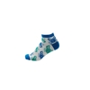 Sneaker Socken Krabbe,  blau,  Gr. 39-42