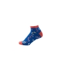 Sneaker Socken Numbers blau / koralle Gr. 39-42