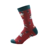 Socken Ente rot Größe 39-42