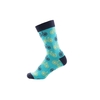 Socken Fahrrad blau / gelb Gr. 39-42
