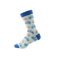 Socken Fahrrad grün / blau Gr. 35-38