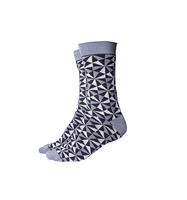 Socken grau Geometrie Gr. 43-46