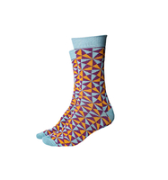 Socken grün Geometrie Gr. 39-42