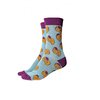 Socken grün Gesicht Gr. 43-46
