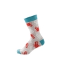 Socken Krabbe,  rot,  Gr. 35-38
