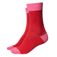 Socken rot / pink,  Größe 39-42