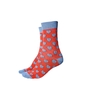 Socken rot Herzen Gr. 35-38