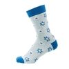 Socken Schnee blau Gr. 39-42