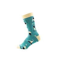 Socken Sport grün / gelb Gr. 35-38