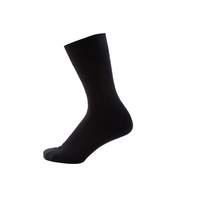 Socken uni schwarz Gr. 43-46