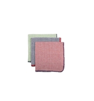 Spültücher rot / blau / grün 3er-Set - Plastikfrei -