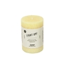 Stumpenkerze creme,  Ø 5, 3 cm,  S