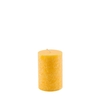 Stumpenkerze marmoriert zitrone,  Ø 5, 3 cm,  S