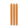 Tafelkerzen glatt S/3 orange