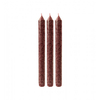 Tafelkerzen S/3 bordeaux