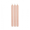 Tafelkerzen S/3 rosa