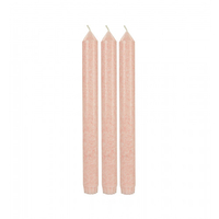 Tafelkerzen S/3 rosa
