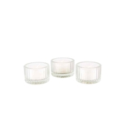 Teelichtglas 3er Set