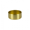 Teelichthalter Messing gold matt
