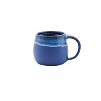 Teetasse groß royalblau