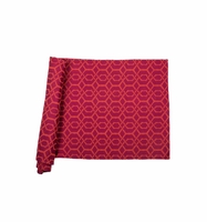 Tischläufer bordeaux / orange