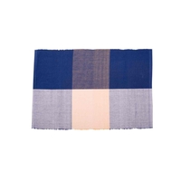 Tischset blau / rosa 30 x 45 cm