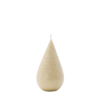 Tropfenkerze sand