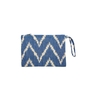 Täschchen Ikat blau