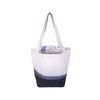 Wendetasche Dip Dye grau/ schwarz