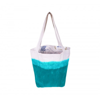 Wendetasche Dip Dye grün