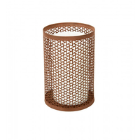Windlicht rost L
