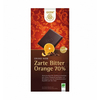 Zartbitterschokolade Orange 70% Bio