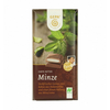 Zarte Bitter Minze Schokolade
