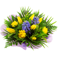 Blumenstrauß Hyazinthenduft