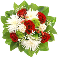 Blumenstrauß Schneewittchen