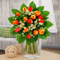 Blumenstrauß Tulpensaison