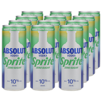 Absolut Vodka Sprite Zero Sugar Dose 12x 0, 25 L 10% vol