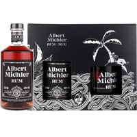 Albert Michler Rum in GP inkl. Tin Cup black 0, 7 L 40% vol